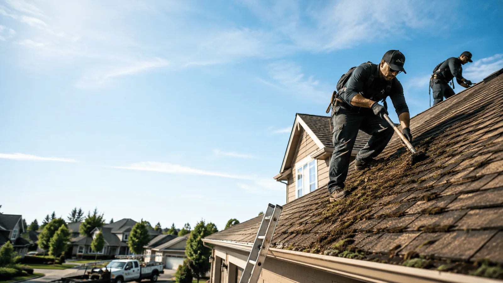 Roof Moss Removal in Albany, IN near me
